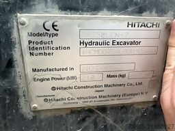 Hitachi ZX350 LCN-7 with 2 excavator buckets