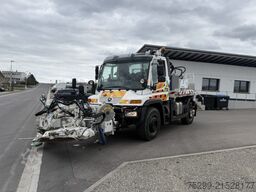 Mercedes-Benz Unimog U400 Böschungsmäher / Swiss-Vehicle