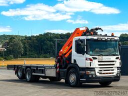 SCANIA P 420* PLATFORM 6,80m * PK 29002+FUNK * TOP
