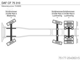 DAF CF 75 310
