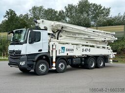 Mercedes-Benz Arocs 4142 Arocs 5 4142 8x4 SWAN TSP 47-5 160RZ...