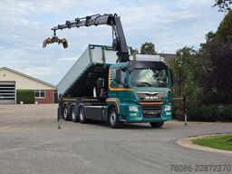 MAN TGS 35.500 8x4 KRAAN/CONTAINER/KIPPER!! AFSTAND...