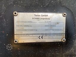 Terex TW110 with two-piece offset boom and 3 buckets