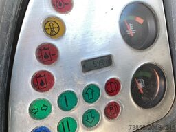 Terex TW110 with two-piece offset boom and 3 buckets