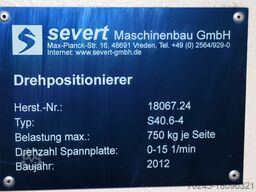 TWIN ROBOT WELDING CELL SEVERT-OTC S40.6-4