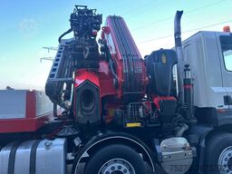 DAF CF 85.460 8x4 Tractor unit- Fassi F1100+Flyjib,...
