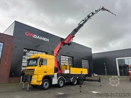 DAF XF 105.460 8x4 Trekker/ Bakwagen Fassi F950+Fly...