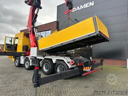 DAF XF 105.460 8x4 Trekker/ Bakwagen Fassi F950+Fly...