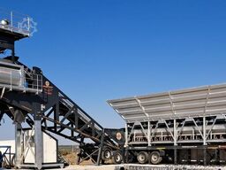 Polygonmach PMC-120   120m3 hour mobile concrete batching p...