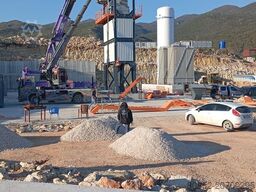 Polygonmach PBA200 200 tph asphalt plant, enrobage, asfalto