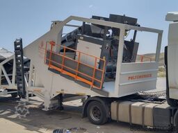 Polygonmach PMC 100m3/hour mobile concrete batching plant