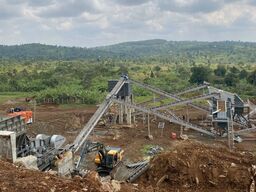 Polygonmach 350 tons per hour stationary crushing, screenin...