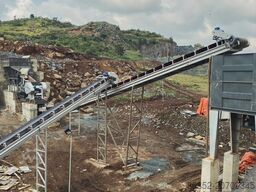 Polygonmach 350 tons per hour stationary crushing, screenin...