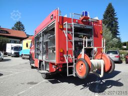 Mercedes-Benz 1124 AF LF 16 Löschfahrzeug Schlauchhaspel Metz Pumpe Feuerwehr