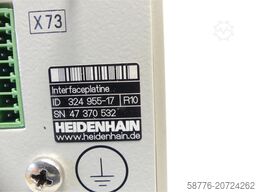 Heidenhain 324 955-17 Interfaceplatine SN: 47 370 532 - generalüberholt mit 3 Monaten Gewährleistung-