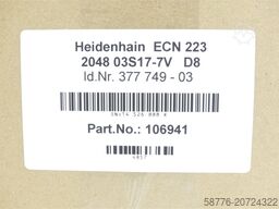 Heidenhain ECN 223 2048 . 377 749-03 SN:14526888X generalüberholt mit 6 Monaten Gewährleistung!