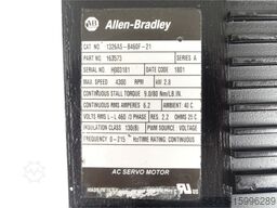 Allen-Bradley 1326AS-B460F-21 Servomotor SN:H003181 generalüberholt mit 12 Monaten Gewährleistung