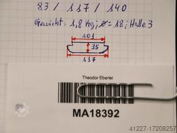 unbekannt Spannbreite 101 mm