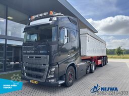 Volvo FH16 750 6x2/4 i.c.m. KWB P3 oplegger met Hiab ...