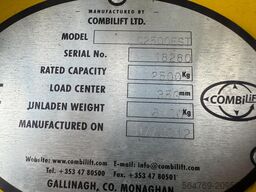 Combilift C2500 EST /Only 1451 hours/ Battery 81%