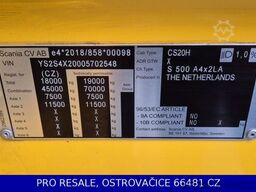 SCANIA S500 N323 E6 PARKCLIMA + RETARDER + FULLSPOILER