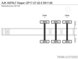 AJK ASFALT Kipper OP17-27-22.5