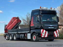 MAN TGX 35.480!!8x4 TRIPLE!!HIAB 62tm!!CRANE/GRUE!!...