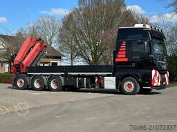 MAN TGX 35.480!!8x4 TRIPLE!!HIAB 62tm!!CRANE/GRUE!!...