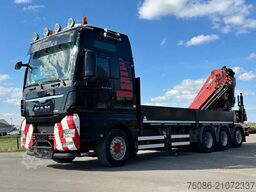 MAN TGX 35.480!!8x4 TRIPLE!!HIAB 62tm!!CRANE/GRUE!!...