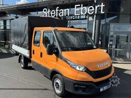 Iveco Daily 35S14 Pritsche+Plane *AHK*Ladekran*7-Sitze