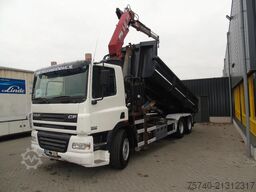 DAF CF 85.380 + MANUAL + HMF 1680 + HYVA + 6X2