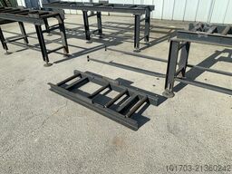 Table d'amenage à rouleaux pour scie 