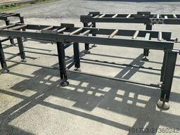 Table d'amenage à rouleaux pour scie 
