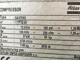 Atlas Copco GA 37 VSD/GA 50 VSD/GA 30