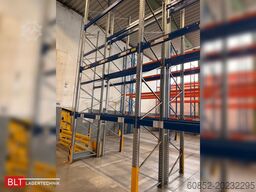 ca. 14,20 lfm BITO P4 Palettenregale H:680cm, 3000kg Fachlast, Hochregale