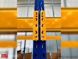 75,6 lfm Jungheinrich MPB Palettenregale H:645cm 1800kg Fachlast Schwerlastregale