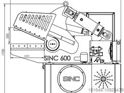 Sinc Nations FEROX Series Alligator Scrap Shear