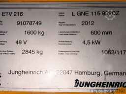 Jungheinrich ETV 216 - Service Neu - 6.566 Std.- 9,02m Hub -Batterie 80%