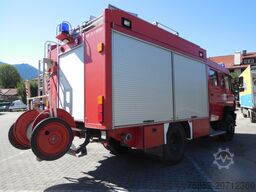 Mercedes-Benz 1124 AF LF 16 Löschfahrzeug Schlauchhaspel Metz Pumpe Feuerwehr