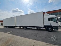 MAN TGA 15. 280 * KOFFER MIT SCHLAFKABINE & ANHÄNGER