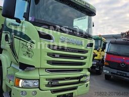 SCANIA R490 / 6X4 / Blatt / 18m Hiab Kran