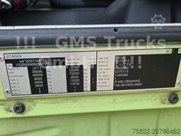 SCANIA R490 / 6X4 / Blatt / 18m Hiab Kran