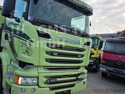 SCANIA R490 / 6X4 / Blatt / 18m Hiab Kran