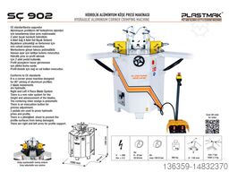 PLASTMAK PVC ALÜMİNYUM İŞLEME MAKİNELERİ ALÜMİNYUM TEK KAFALI MAKİNE SETİ