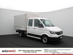 VOLKSWAGEN Crafter 35 DoKa 4MOTION *Pritsche+Plane* AHK 2,5