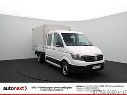 VOLKSWAGEN Crafter 35 DoKa 4MOTION *Pritsche+Plane* AHK 2,5