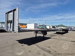 Lecitrailer PLATEAU TWISTLOCKS EXTENSIBLE
