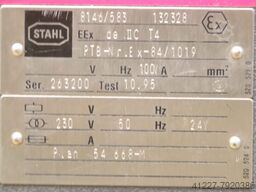 Stahl EEx  T4  230V 24V
