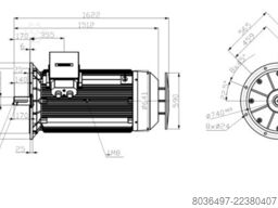 SIEMENS 1LE5603-3AC83-3GR3-Z_250kW