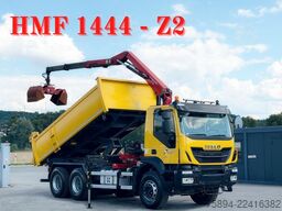 IVECO TRAKKER 360 * Kipper 4,90m* KRAN/FUNK*6x4